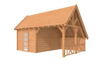 Tuinhuis douglas Classico 2: 600 x 400 cm