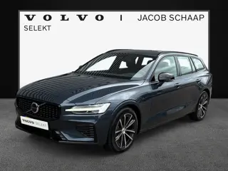 Volvo V60 T6 Plug-in hybrid AWD Plus Dark / Rondomzichtcamera / Elektr. inklapbare trekhaak / Harman