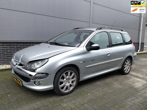Peugeot 206 SW 1.6-16V Griffe - NAP - Schade - APK tot 09-09-2026