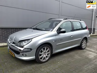 Peugeot 206 SW 1.6-16V Griffe - NAP - Schade - APK tot 09-09-2026