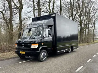 Mercedes-Benz Vario 814D Bakwagen / Camper / Foodtruck / Raceteam met Achter sluitklep Euro2 Origine