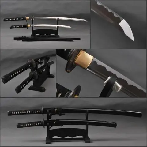 Nieuwe Scherpe Japanse Samurai zwaarden (sabel, mes, zwaard