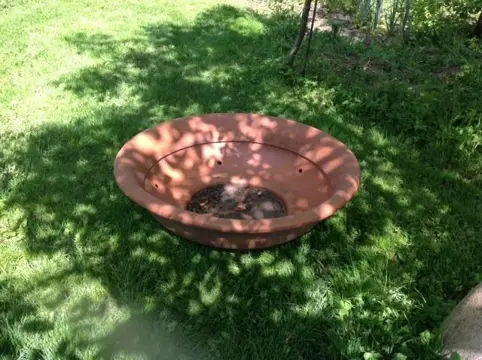 Plantenbak , rond, kunststof- doorsnede 110 cm