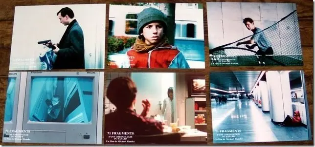 71 Fragmente einer Chronologie des Zufalls lobby cards.