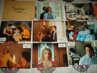 LE SEPTIèME CIEL lobby cards.