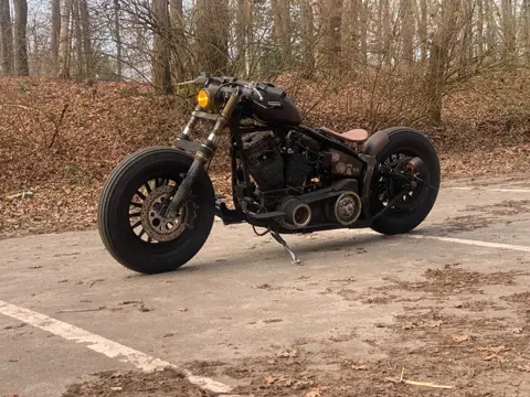 Harley Davidson Chopper FXST Bobber Ratlook 1340 Evo