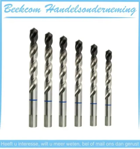 Reca spiraalboor ideaal voor moeilijk verspanende materialen