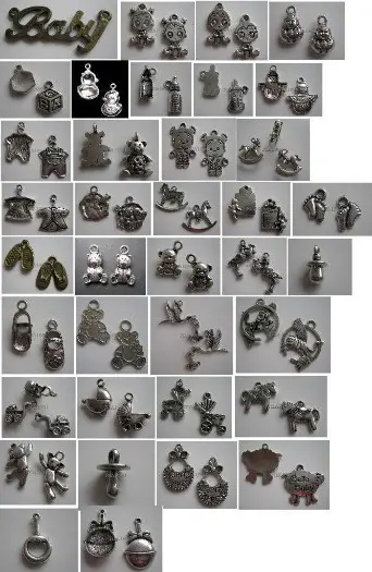 Ruim 2000 verschillende soorten charms voor uw sieraden