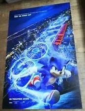 SONIC THE HEDGEHOG filmposter.