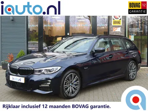 BMW 3 Serie Touring 330e M-Sport Shadow Line Pano/Laser LED/Leder/360/Keyless/Headup/ACC/Dodehoek