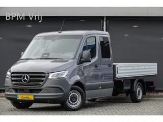 Mercedes-Benz Sprinter L3 Dubbele Cabine 317Cdi 170Pk 9G-Tronic | Open laadbak | 7-Persoons | RWD | 