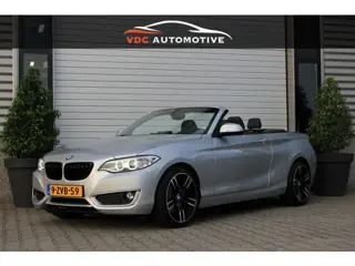 BMW 2-Serie Cabrio 220i Stoelverwarming | Cruisecontrol | PDC | LED | Navi | Dealer Onderhouden