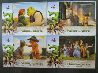 SHREK THE THIRD lobbycard set.