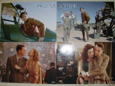 THE AVIATOR Duitse lobbycard set.