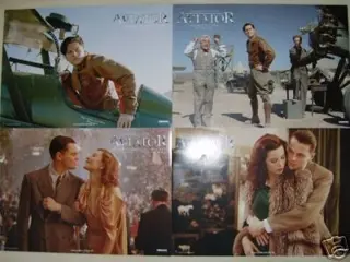 THE AVIATOR Duitse lobbycard set.