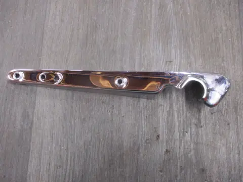 LINKER ACHTERKANT Harley Davidson Sportster 1200 Custom