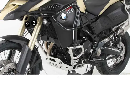 VALBEUGEL BMW F 800 GS Adventure 2013 - 2014