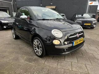 Fiat 500 0.9 TwinAir|86pk|Lounge|Aut|Leder|CLIMA|Panoramadak
