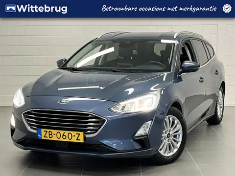 Ford FOCUS Wagon 1.0 EcoBoost Titanium Business AUTOMAAT | NAVIGATIE | PARKEERSENSOREN