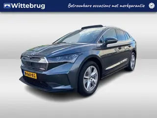 Škoda Enyaq iV 80 204pk Comfort Sport Plus / Panoramadak / LED-CrystalFace / Navi / Achteruitrijcame