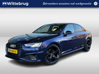 Audi A4 Limousine 40 TFSI 190PK Sport S line black edition / Parkeersensoren / Getint glas / Navigat