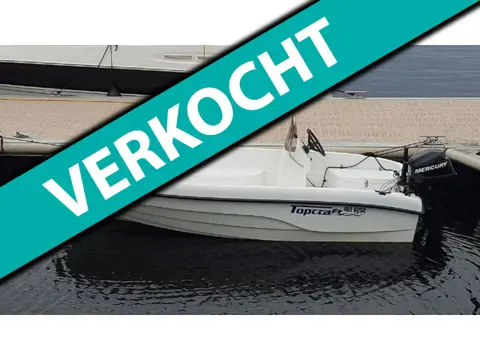 Boot Topcraft consoleboot 2015 Compleet met mercury 9.9 pk