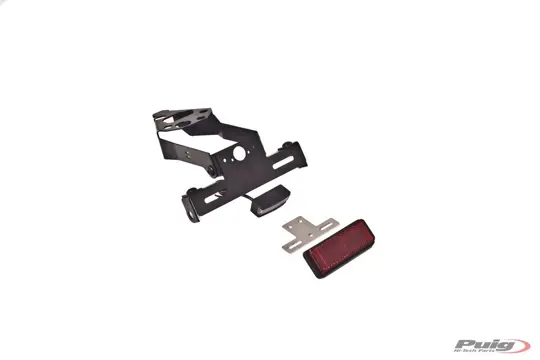 KENTEKENPLAATHOUDER Triumph 675 Street Triple R 2013 - 2016