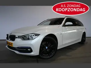 BMW 3 Serie Touring 318i Luxury Clima Navigatie LED Panoramadak 18'Inch Goed Onderhouden! Inruil Mog