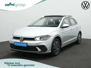 Volkswagen Polo 1.0 TSI 95 pk Life | Panoramadak | Achteruitrijcamera | Stoelverwarming | Navigatie