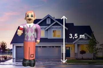 Abraham pop met wijn Senior te huur, landelijke bezorging mo