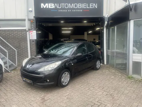Peugeot 206 + 1.4 XS/zwart/airco/5 Deurs/APk!
