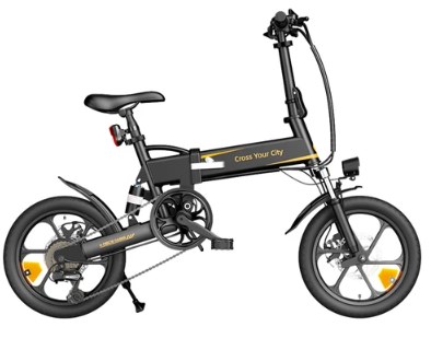 ADO A16 XE Folding Electric Bike 250W Geared Hub Motor 36V