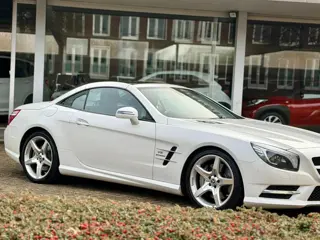 Mercedes-Benz SL-klasse 500 Edition 1 AMG|Camera|Nieuwstaat!|H&K|Blindspot|Airscarf|Parelmoer wit