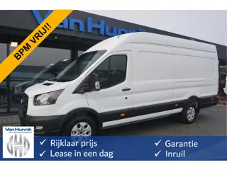 Ford Transit 350L 130PK L4H3 BPM VRIJ!! Navi, 360° Camera, Adap. Cruise, LM Velg!! NR. A107