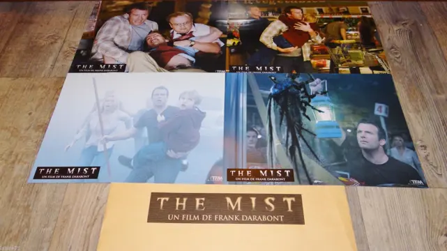 THE MIST lobbycard set.