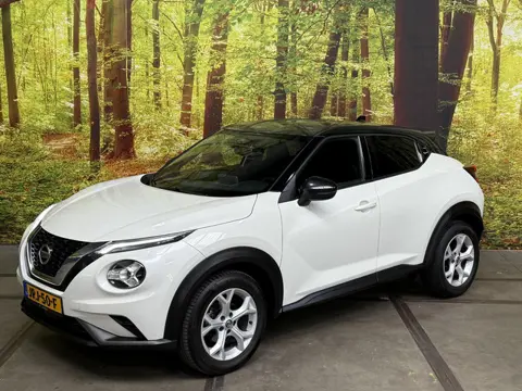 Nissan Juke 1.0 DIG-T N-Connecta Sportstoelen Camera Keyless Apple Carplay LED Rijstrook DAB Cruise 