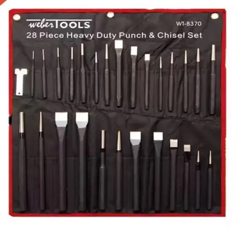 Weber pendrijver en beitelset 28dlg.