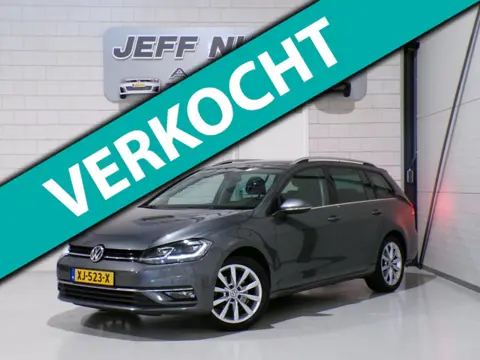 Volkswagen Golf Variant 1.5 TSI DSG Highline "Automaat" Trekhaak Full-LED Apple-Carplay Stoelverwarm