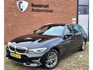 BMW 3-serie Touring 320e LUXURY, Mokka Sport-leder, Stuurverw. Laser (1e eig. NL NAP)