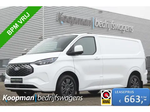 Ford E-Transit Custom 320 L1H1 Limited | 65kWh | 160kW/218pk | Trekhaak 2300kg | Camera | Carplay/An