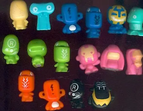 Carrefour gogo: Mega x 42/klein x 63 en Glitter x 32