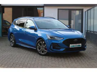 Ford Focus Wagon 1.0 EcoBoost Hybrid ST Line X Driver Ass Pack, Elek achterklep, Desert Island Blue!