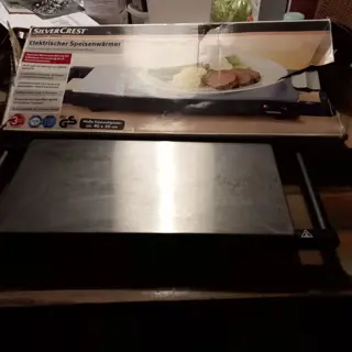 Silvercrest warmhoudplaat, 40 x 20 cm