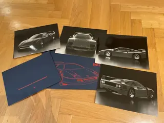 Brochures/catalogi - Ferrari F40 Prospekt #477/87 -
