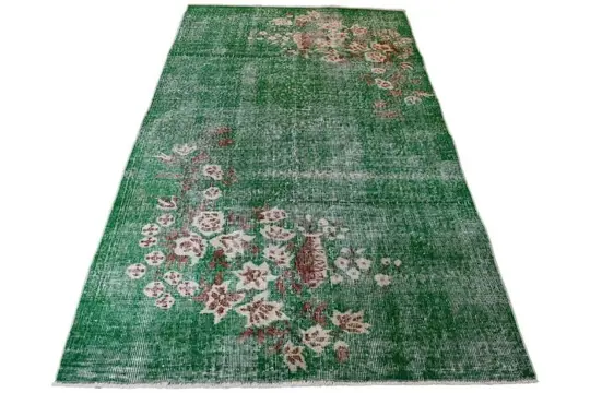 Vintage flower - Vloerkleed - 210 cm - 115 cm