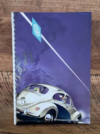 Documentatie - Oude originele Volkswagen verkoop brochure