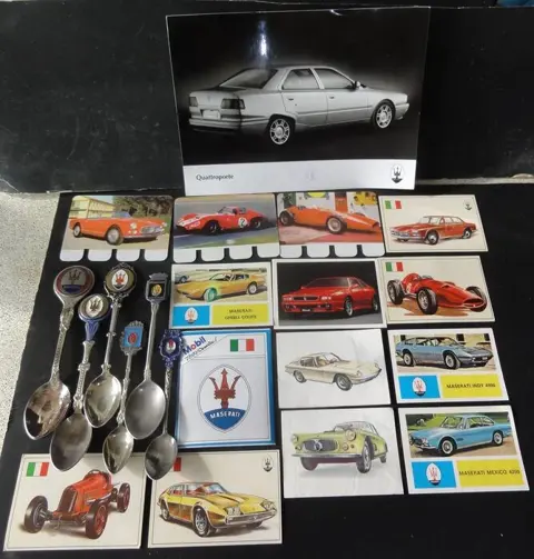 Accessoire - Maserati 41 Verschillende Collector items -