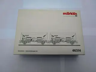 Märklin H0 - 46314 - Goederenwagenset - 2 kolenwagens met belading - CFL