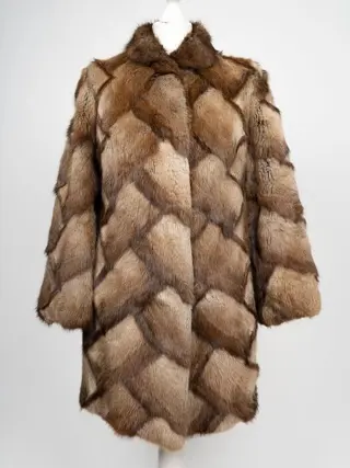 Artisan Furrier - Bisam Bontjas - Gemaakt in: Duitsland