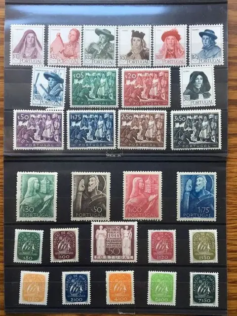 Portugal 1947/1948 - Collection of complete years